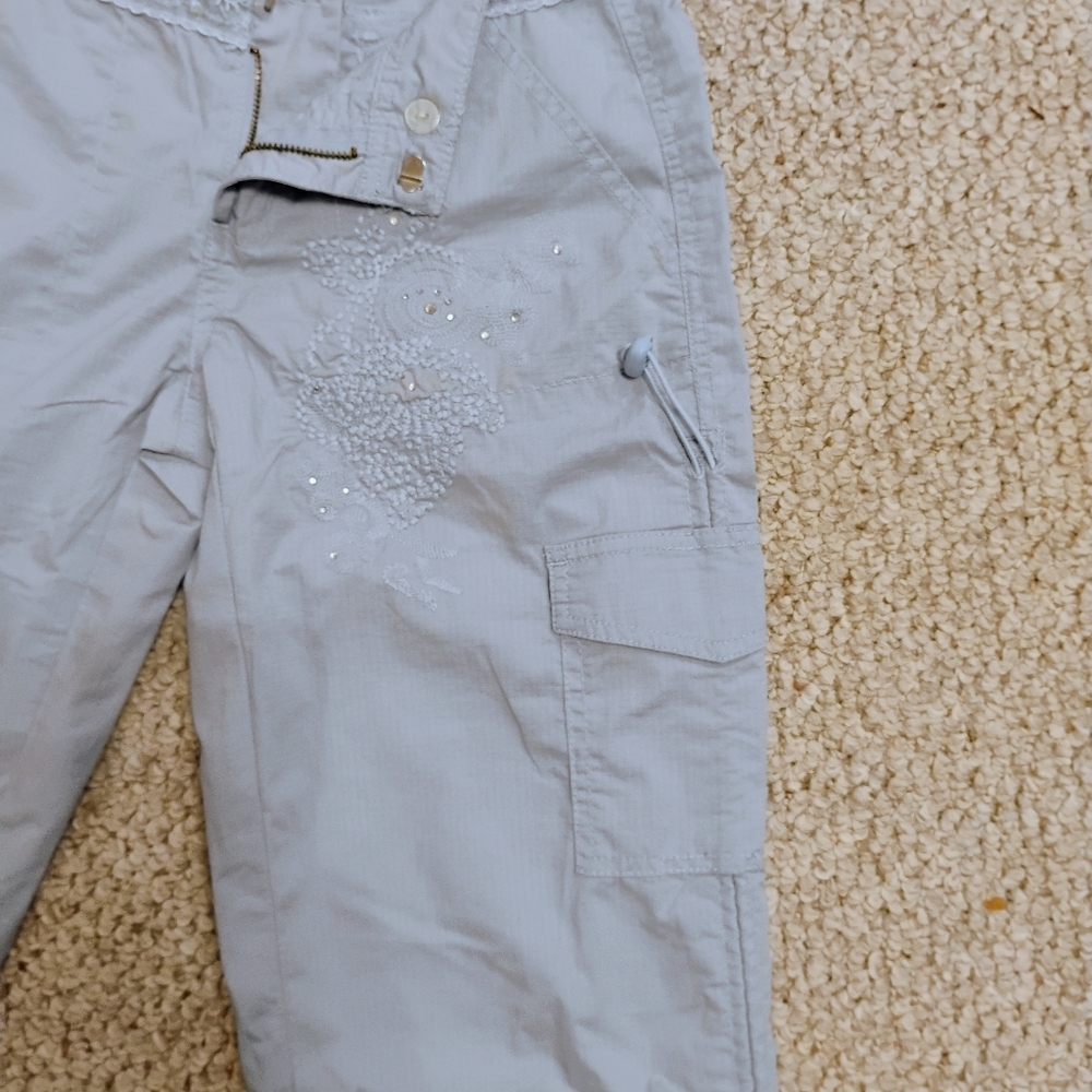 Powder Baby Blue Pants By Candie's. From 1996 . Never Worn. Drawstring Features - Picture 3 of 7